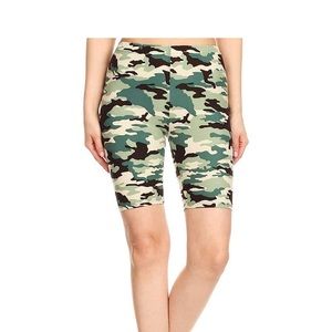 Camo Bike Shorts